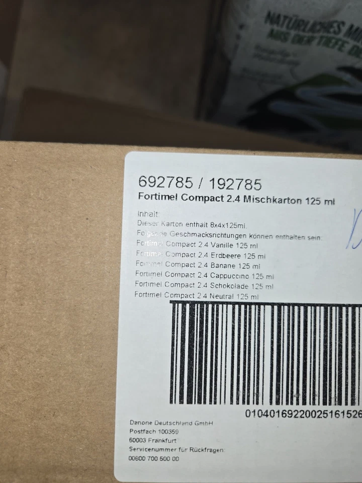 Fortimel Nutricia 2,4kcal Mischkarton - Bild 2 von 2