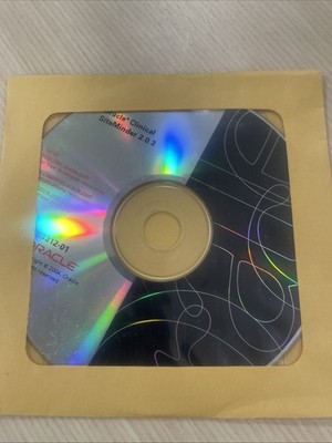 Vintage NEW Oracle Clinical SiteMinder 2.0.3 CD-ROM B15312-01