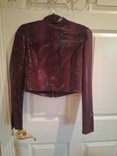 Cute Snakeskin Print Top