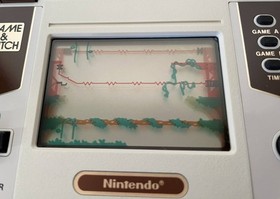 Nintendo Game & Watch Donkey Kong II Multi Screen Overseas Version As-Is