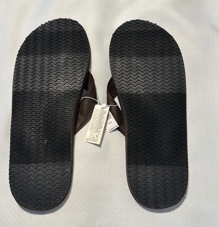 Chanclas marrones para hombre 12 13 Old Navy Foto 2 de 2