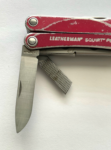 Leatherman Squirt PS4 Rot Multitool - Datei defekt USA - Bild 5 von 11