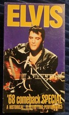 Elvis '68 Comeback Special VHS tape Ships  Same Day With Tracking