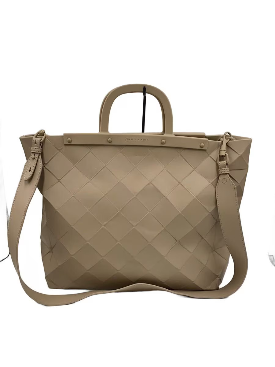 CHARLES&KEITH Shoulder Bag -- BEG Plain