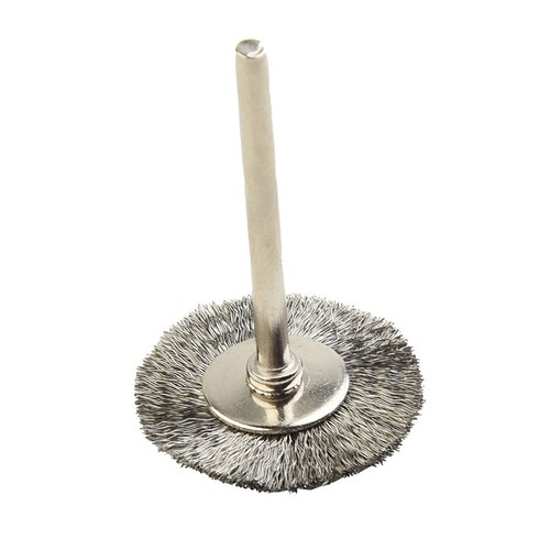 10 Pièce Acier Brosse Circulaire Perceuse 3mm Brosse Brosse Ronde Pour - Bild 9 von 24