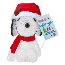 Snoopy 9 Inch Sitting Light Up Tabletop Décor Battery Operated