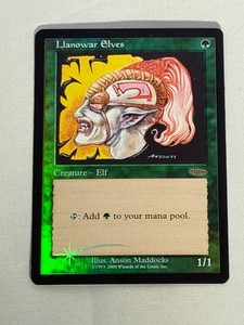 Llanowar Elves 30th Anniversary | eBay