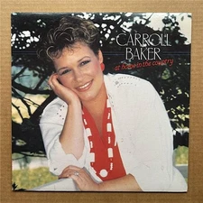 CARROLL BAKER AT HOME IN THE COUNTRY LP 1987 - NICE COPY CANADA
