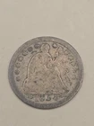 1854 Seated Liberty Silver Half Dime 5c - Philadelphia Mint