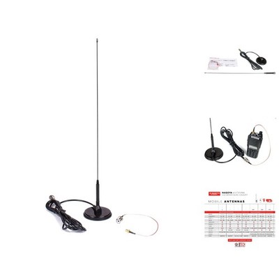 Complete 20-Inch Antenna Kit with Magnetic Mount & Enhanced UHF Performance!