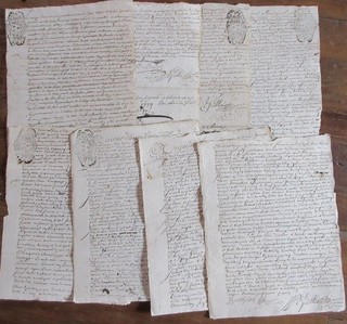Généralités de Poitiers 8 documents d'une page