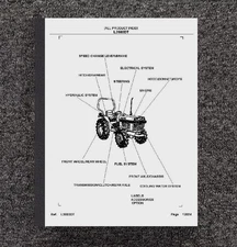 L2600 Tractor Service Parts Manual Kubota  PARTS CATALOG EXPLODED VIEWS 