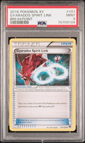 Gyarados Spirit Link graded PSA 9 for sale on eBay