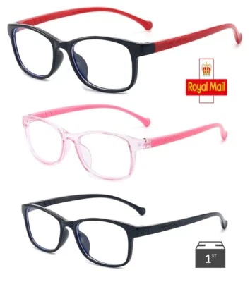 Gaming Glasses Computer Anti Fatigue Blue Light Blocking Filter Kids Protection