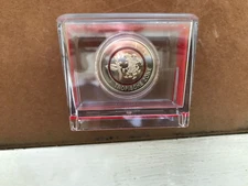 UNC GERMAN 5 EURO PP MIRROR FINISH COIN TROPICAL ZONE RED POLYMER RING EXCLUSIVE