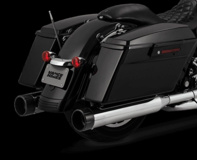 Vance & Hines - 16670 - Oversized 450 Raider Slip-Ons, Chrome