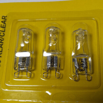 1x 3 Halogen G9    20 Watt   nach ihre wahl Klar oder Matt OVP