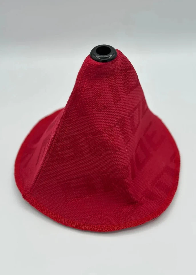 Cubierta de bota JDM Bride Racing Hyper Fabric Shifter JDM Universal (Rojo) Foto 3 de 4