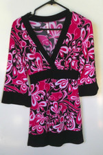 RUE 21 Pink Long Sleeve Women's Short Dress Medium