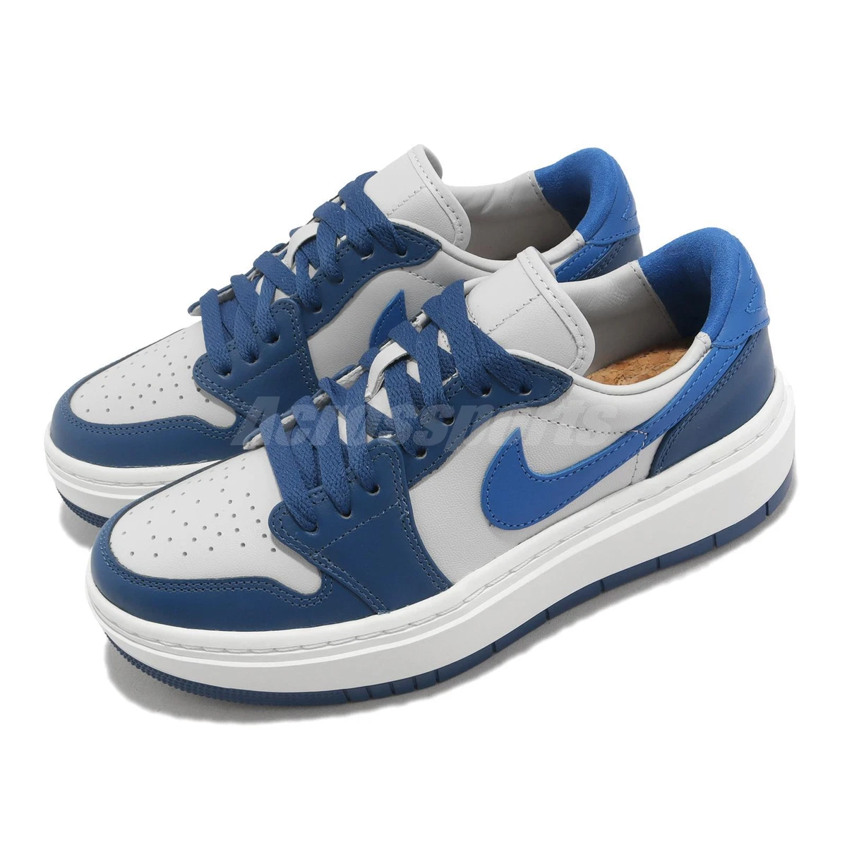Nike Wmns Air Jordan 1 Elevate Low French Blue Women Platform