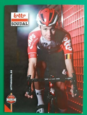 CYCLING cycling card GERBEN THIJSSEN team SOUDAL LOT 2019 