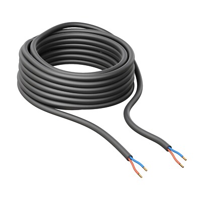 OP ROL A25 MTR REMKABEL 5MM GEVOERD - ZWART | i2550-25