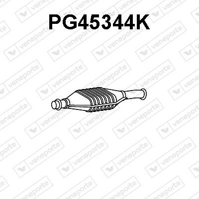 Catalyseur Peugeot 206 1.6i à réduction d'émissions pour contrôle technique