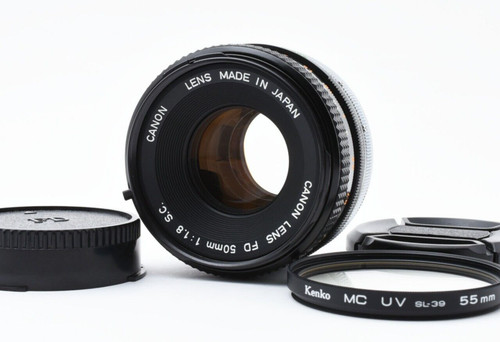 [Excellent+5] Canon FD 50mm f/1.8 S.C. MF Standard Lens From Japan #2293708