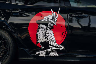 Large Samurai Vinyl Car Livery Decal | JDM Drift style livery 350Z
