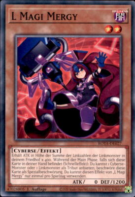 Yugioh ROTA-DE027 - L Magi Mergy - 1. Auflage