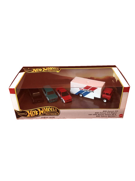 Hot Wheels Premium Bre Datsun Nissan Sakura Sprinter Set Diorama Neu & Ovp-image