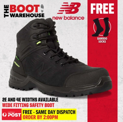 New Balance Leather Boots for Men