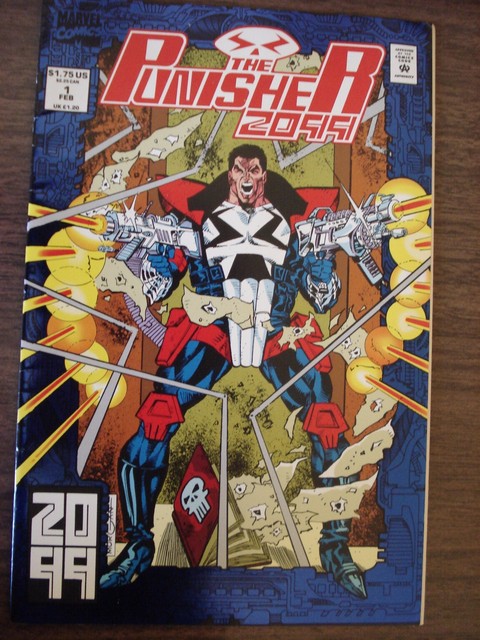 Details about / PUNISHER 2099 #1 MARVEL COMICS 1993 VF+