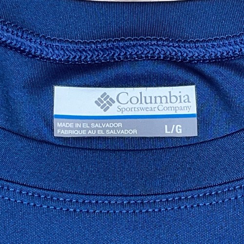 Columbia Herren Omni-Wick Active T-Shirt Large feuchtigkeitsableitend sportlich blau - Bild 3 von 13