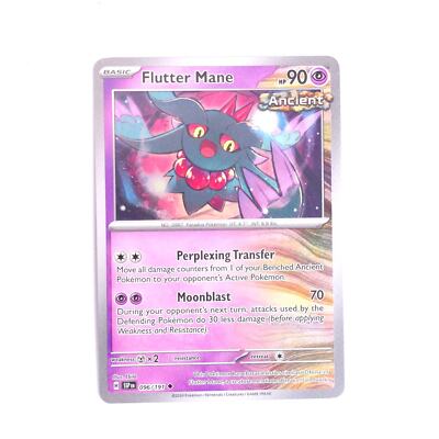 Flutter Mane 096/191 Pokemon SV08: Surging Sparks Uncommon NM