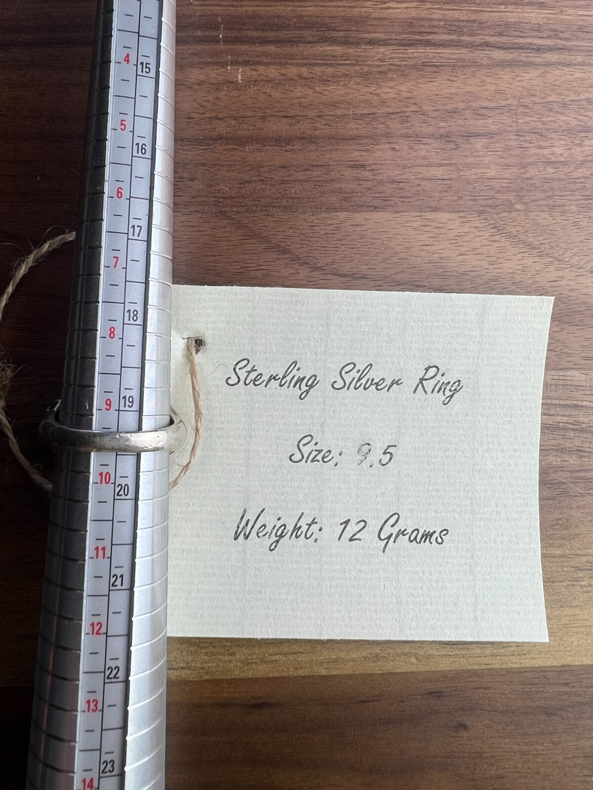 925 Sterling Silver Domed Statement Ring, Made In… - image 8