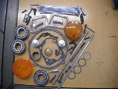 Yamaha Parts Lot #2 Gaskets LensesFork Cap Bolts Oil Level Gauge