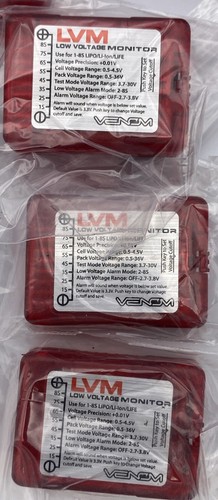 50+ Lot Of Venom 2-8s LIPO/ Life/ Li-Ion LVM Low Voltage Monitors - Picture 3 of 8