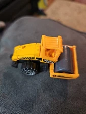 Orange & Black ROAD ROLLER Diecast unbranded VINTAGE