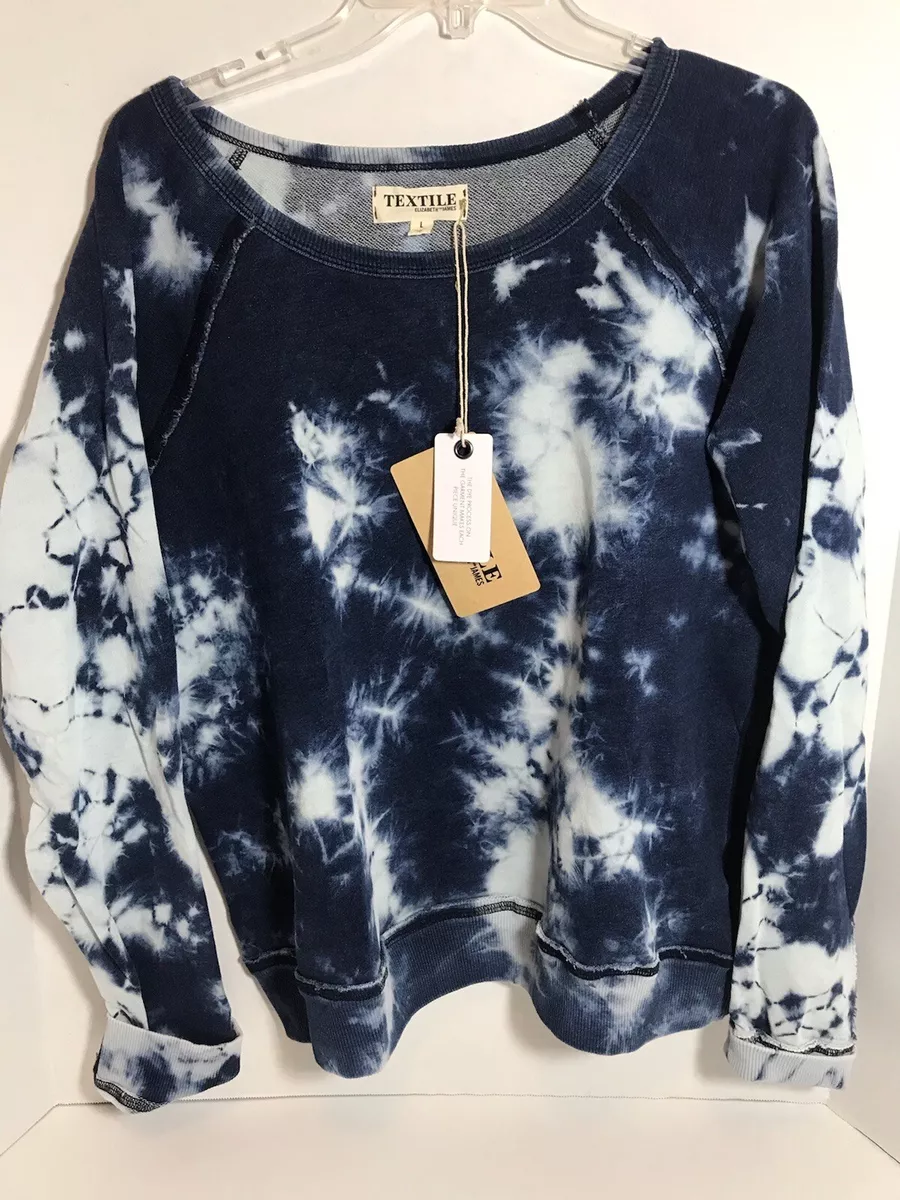 BNWT Textile Elizabeth and James Tie Dye sweatshirt L 165