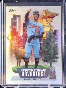 2022 Topps Series 2 BYRON BUXTON HOME FIELD ADVANTAGE SP #HA-19