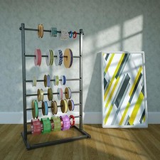 Ribbon Organizer Metal Ribbon Rack for Craft Room Cake Shop Flower Store