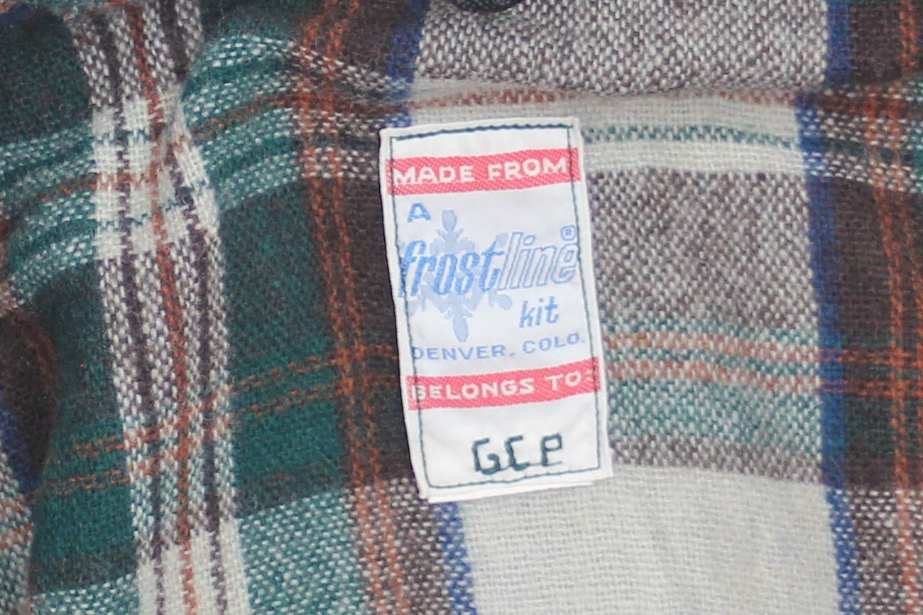 Frostline Kit Men's S/M Mountain Parka Coat Jacket Green Hooded Zip USA 