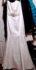 davids bridal wedding dress size 10