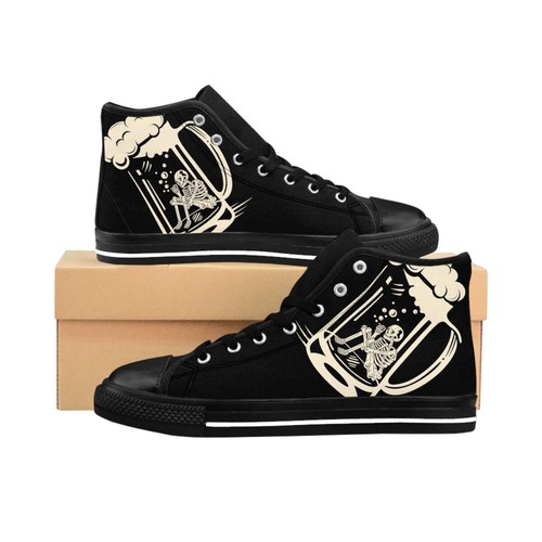 Philipp plein sneakers alte con teschio stampato - di colore nero -  Stileo.it