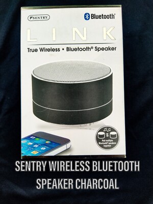 SENTRY LINK BLUETOOTH SPEAKER (NEW BOX RETAIL) #METRO33027 BLUE LIGHT SPECIAL