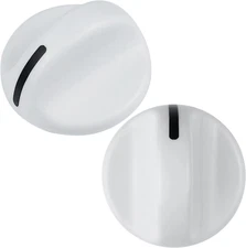 Dryer Timer Rotary Knob Replacement - 2 Pack for Frigidaire Electrolux
