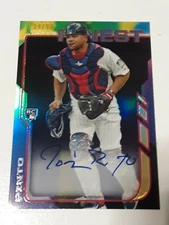 Josmil Pinto Minnesota Twins 2014 Topps Finest Certified Autograph Card #RA-JPI