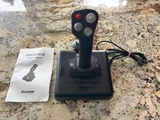 CH Products F-16 FIGHTER STICK Flight for IBM Compatibles COMBAT STICK W/ Manual