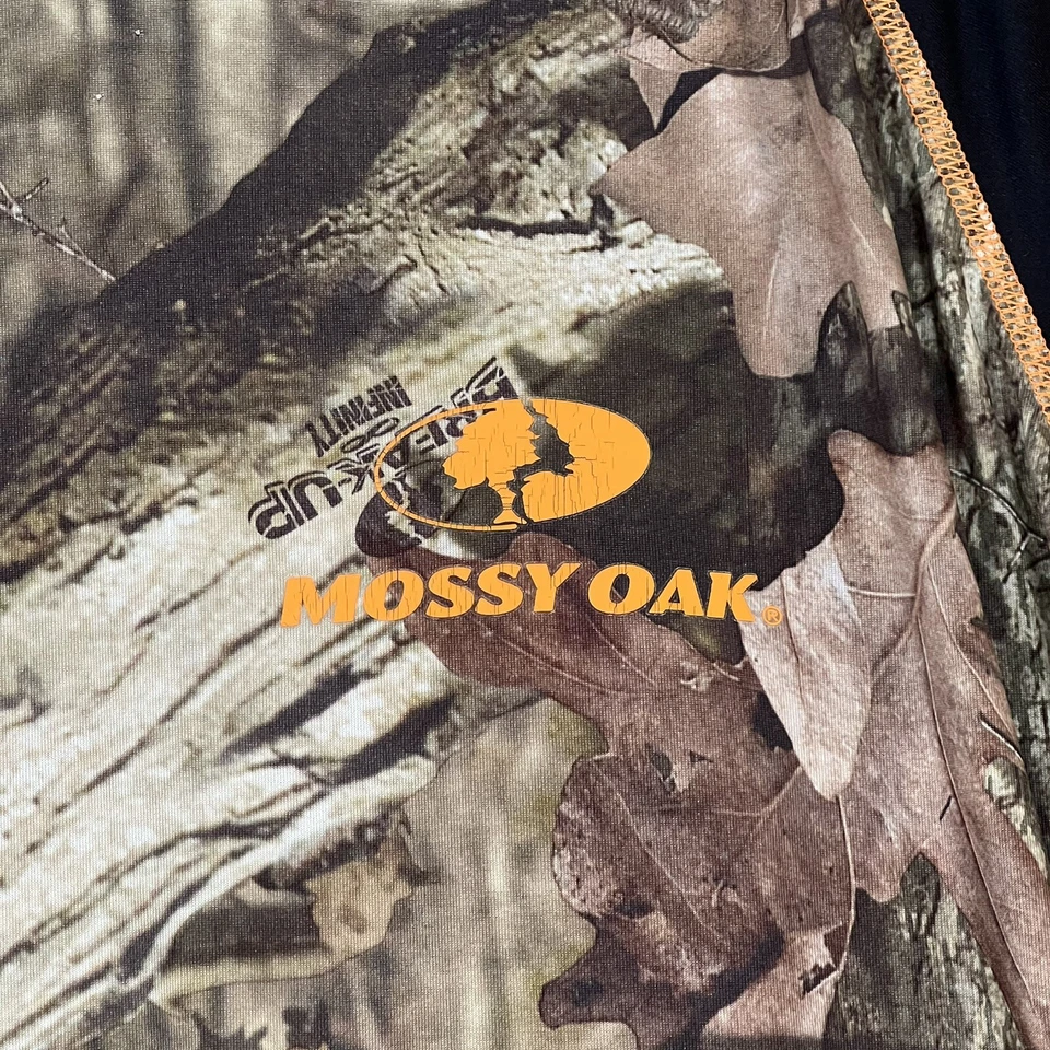 Mossy Oak Break Up Infinity Camouflage Camo Long Sleeve Hunting Shirt Mens 3XL - Image 4 of 4